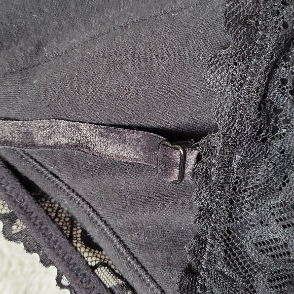 NWOT Black AERIE Lacey Bralette! Size Large! - Picture 5 of 9